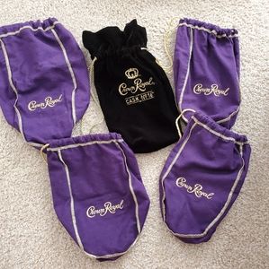 5 Crown Royal Bags